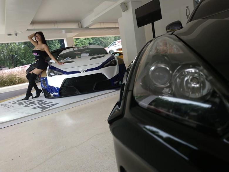 Si Seksi di festival otomotif. Foto: Ridwan Arifin Si Seksi di festival otomotif. Foto: Ridwan Arifin