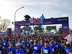 Terbesar dan Gratis, BRI RUN 2018 Solo Series Diserbu 10 Ribu Pelari