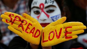 Foto: Peringatan Hari AIDS Sedunia di Berbagai Penjuru Dunia