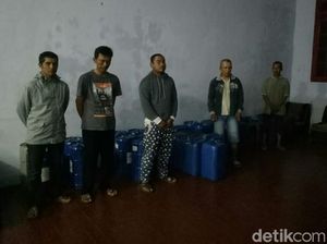 5 Karyawan SPBU di Banyuwangi Ditangkap Salahgunakan BBM Bersubsidi