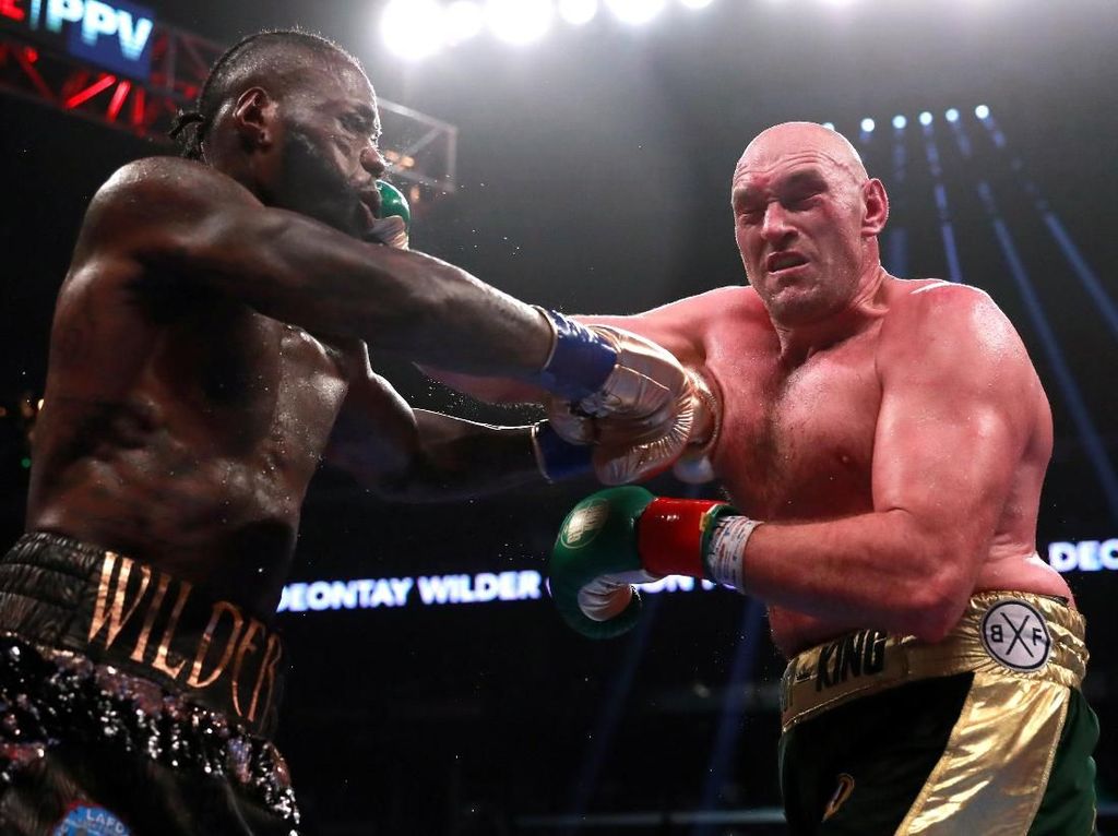 Duel 12 Ronde Tyson Fury Vs Deontay Wilder Berujung Imbang Duel 12 Ronde Tyson Fury Vs Deontay Wilder Berujung Imbang