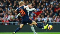 Gareth Bale beberapa kali sempat menebar ancaman. Namun belum menemui sasaran. (Foto: Gonzalo Arroyo Moreno/Getty Images)