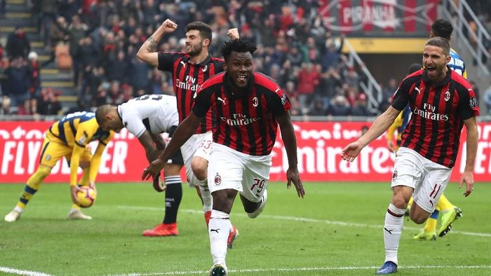 AC Milan kalahkan Parma 2-1 setelah tertinggal lebih dulu (Marco Luzzani/Getty Images) AC Milan kalahkan Parma 2-1 setelah tertinggal lebih dulu (Marco Luzzani/Getty Images)