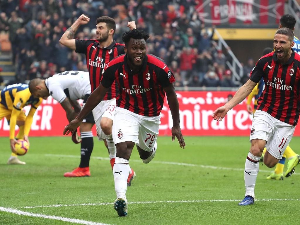 Hasil Liga Italia: Comeback, AC Milan Kalahkan Parma 2-1 Hasil Liga Italia: Comeback, AC Milan Kalahkan Parma 2-1