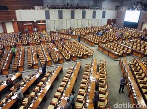 Duh! 409 Bangku Kosong di Rapat Paripurna DPR