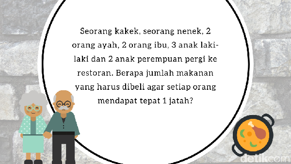 Uji Logika Lewat Soal Berikut, Bisa Jawab Semua Tandanya Cerdas!