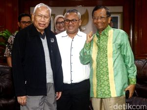 Soal Kasus OSO, Mahfud Md-Bagir Manan Sarankan KPU Patuhi Konstitusi Soal Kasus OSO, Mahfud Md-Bagir Manan Sarankan KPU Patuhi Konstitusi