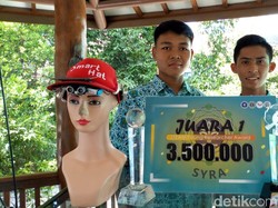 Keren, Siswa SMA Bikin Topi Pintar Pengganti Tongkat untuk Tunanetra