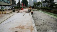 Rusak Akibat Proyek Becakayu, Jl KH Noer Ali di Bekasi Diperbaiki
