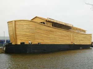 Berawal dari Ide Gila, Pria di Belanda Membuat Replika Kapal Nuh