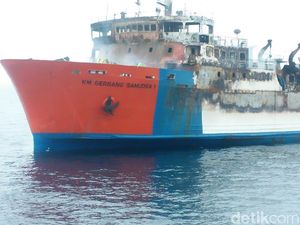 Pencarian Nakhoda dan 2 Kadet KM Gerbang Samudra I Terkendala Ini