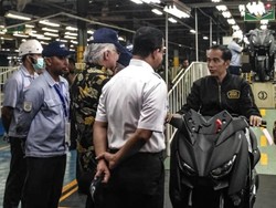 Jokowi Senang Konten Lokal Ekspor Motor Made in Pulogadung Bisa 94%