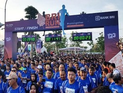 Terbesar dan Gratis, BRI RUN 2018 Solo Series Diserbu 10 Ribu Pelari