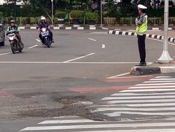 Ada Lubang di Sekitar Monas, Bina Marga DKI Duga Ini Penyebabnya