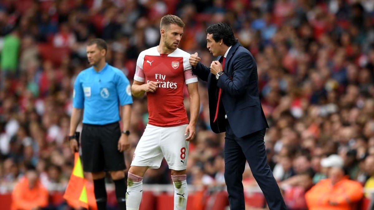 Aaron Ramsey bisa pergi secara gratis dari Arsenal. (Foto: Shaun Botterill/Getty Images)