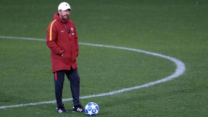 Pelatih AS Roma Eusebio Di Francesco memperingatkan timnya agar tak kebobolan saat menjamu Porto di babak 16 besar Liga Champions (Foto: Tony Gentile/Reuters) Pelatih AS Roma Eusebio Di Francesco memperingatkan timnya agar tak kebobolan saat menjamu Porto di babak 16 besar Liga Champions (Foto: Tony Gentile/Reuters)