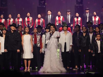 Konser Beat it dari The Resonanz Music Studio untuk Michael Jackson