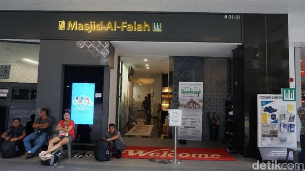 Potret Masjid Nyaman di Orchard Road Singapura