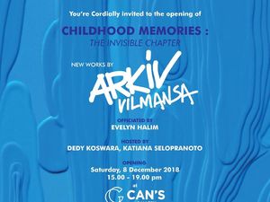 Gelar Pameran Tunggal, Arkiv Vilmansa Pajang Karya Childhood Memories