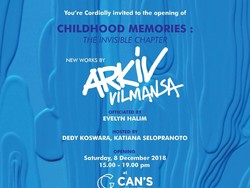 Gelar Pameran Tunggal, Arkiv Vilmansa Pajang Karya Childhood Memories