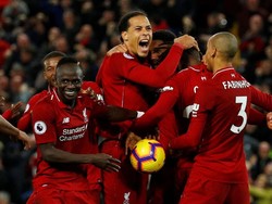 Origi mencetak gol kemenangan usai memanfaatkan kesalahan kiper Everton Jordan Pickford. REUTERS/Phil Noble.