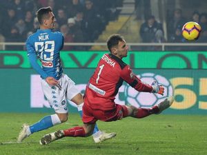 Hasil Liga Italia: Napoli Tekuk Atalanta 2-1