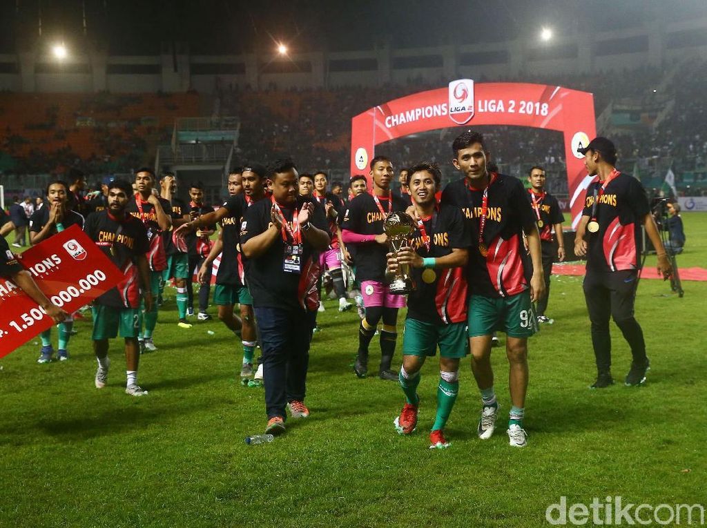 Juara Liga 2 Bonus Besar untuk PSS Sleman Juara Liga 2 Bonus Besar untuk PSS Sleman