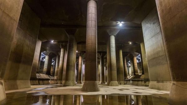 Foto: Sistem Anti Banjir Terbesar Sedunia, Jakarta Perlu Tiru