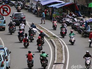 Baru Sebulan Dirazia, PKL di Jalan Tanjung Selor Menjamur Lagi