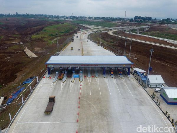 Gratis Seminggu, Ini Penampakan Tol Bocimi dari Udara