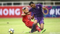  Laga berakhir dengan skor 2-0 untuk Kalteng Putra.