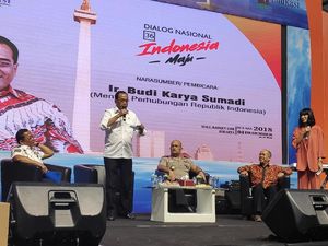 Di Depan Supir Taksi Online, Menhub Paparkan Proyek Jokowi