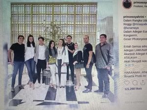 Hapus Foto Bareng Reino, Luna Maya Tetap Pajang Foto Syahrini