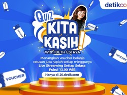 Live Streaming Kita Kasih! Voucher Belanja 100 Juta Rupiah