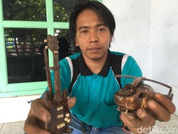 Berkah Pemuda Mojokerto yang Sulap Limbah Batok Kelapa Jadi Kerajinan