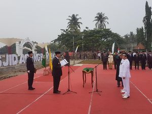 Walkot Serang Dilantik di Depan Situs Purbakala Kesultanan Banten Walkot Serang Dilantik di Depan Situs Purbakala Kesultanan Banten