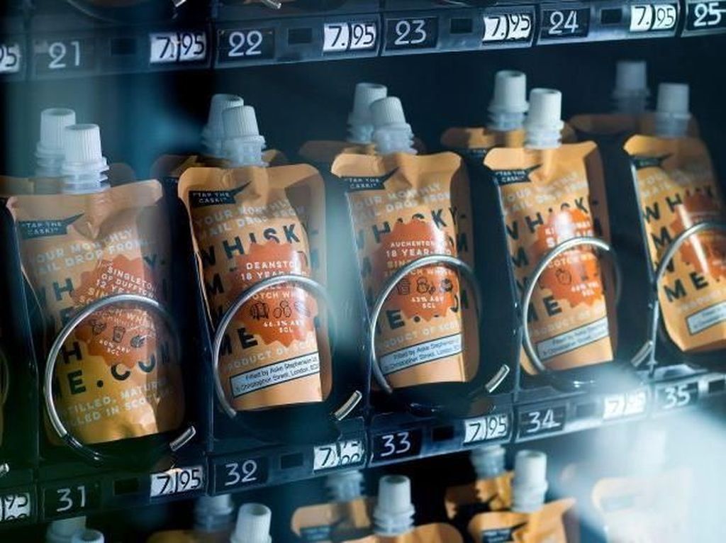 Perusahaan Ini Rilis Vending Machine Khusus Scotch whisky Perusahaan Ini Rilis Vending Machine Khusus Scotch whisky