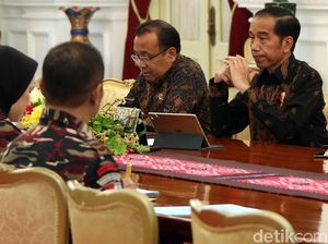 Jokowi Sambut FKPPI di Istana
