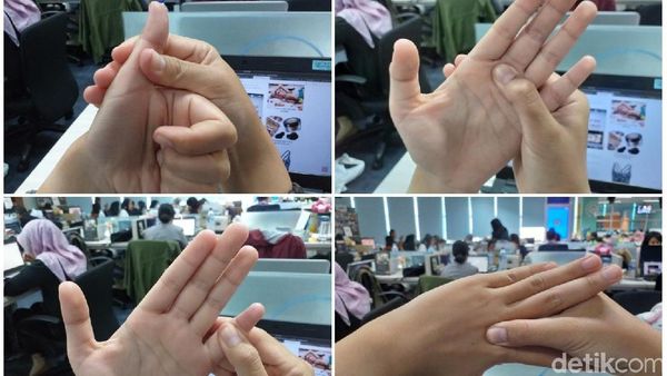 Usir Flu dan Sinus dengan 5 Pijatan Ringan di Tangan Seperti Ini