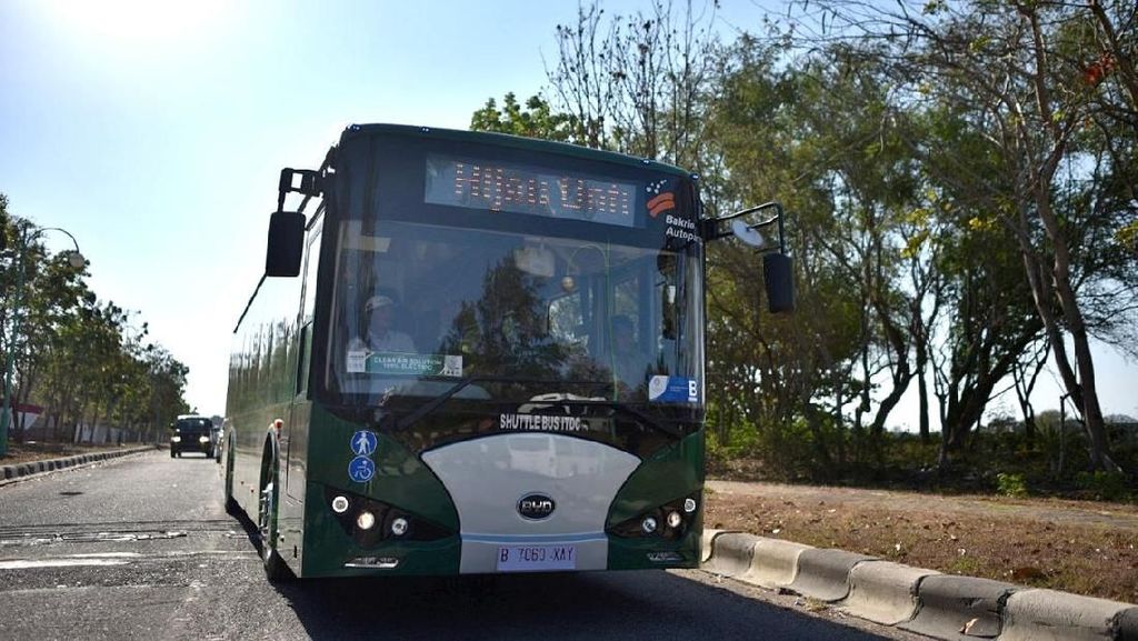 Bakrie Bikin Bus Listrik, Begini Penampakannya Bakrie Bikin Bus Listrik, Begini Penampakannya