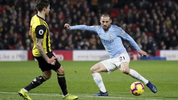 David Silva motor serangan Manchester City.