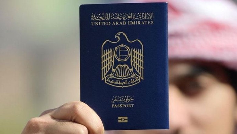 Ilustrasi paspor Uni Emirat Arab (Thinkstock)