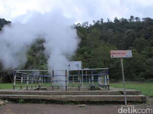Kawah Unik di Kamojang, Keluarkan Suara Seperti Kereta Api