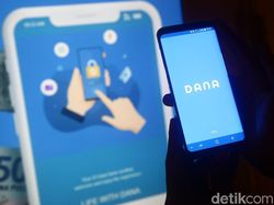 Pengguna Dompet Digital DANA Tembus 100 Juta, Ada 7 Juta Transaksi/Hari