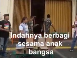 Video Relawan Jokowi Bagi Minuman di Reuni 212 Beredar di Medsos