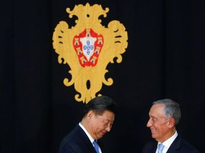 Potret Presiden China Xi Jinping Kunjungi Portugal