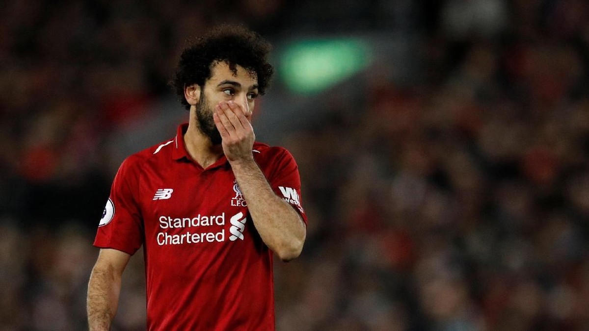 Mohamed Salah baru bikin sembilan gol musim ini (Phil Noble/Reuters)