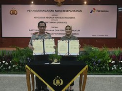 Pertamina Gandeng Polri Amankan Pengelolaan Migas
