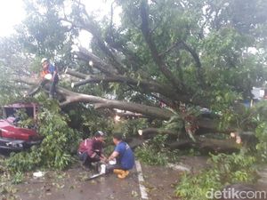 Foto: Dampak Puting Beliung Terjang Bogor