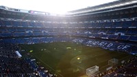 Satu gol Madrid lainnya dicetak Javier Sanchez, sementara gol Melilla dicetak lewat titik putih. Gonzalo Arroyo Moreno/Getty Images.